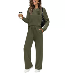 🔥Women's 2 Piece Sets Sweatshirt Casual Travel Outfits